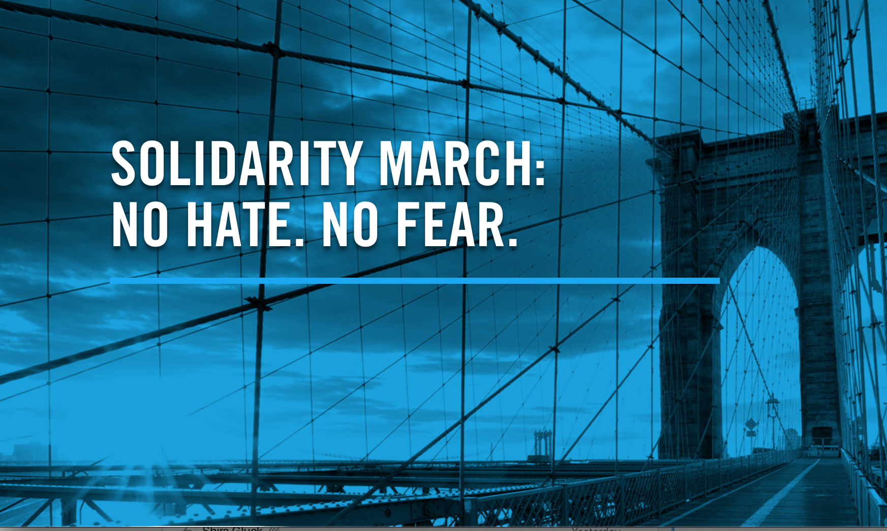 Marching Against Hate